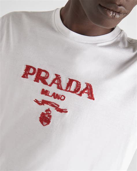 prada slim fit t shirt|prada t-shirts for men.